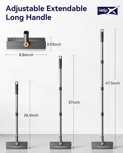 Helpx Adjustable Floor Scrubber