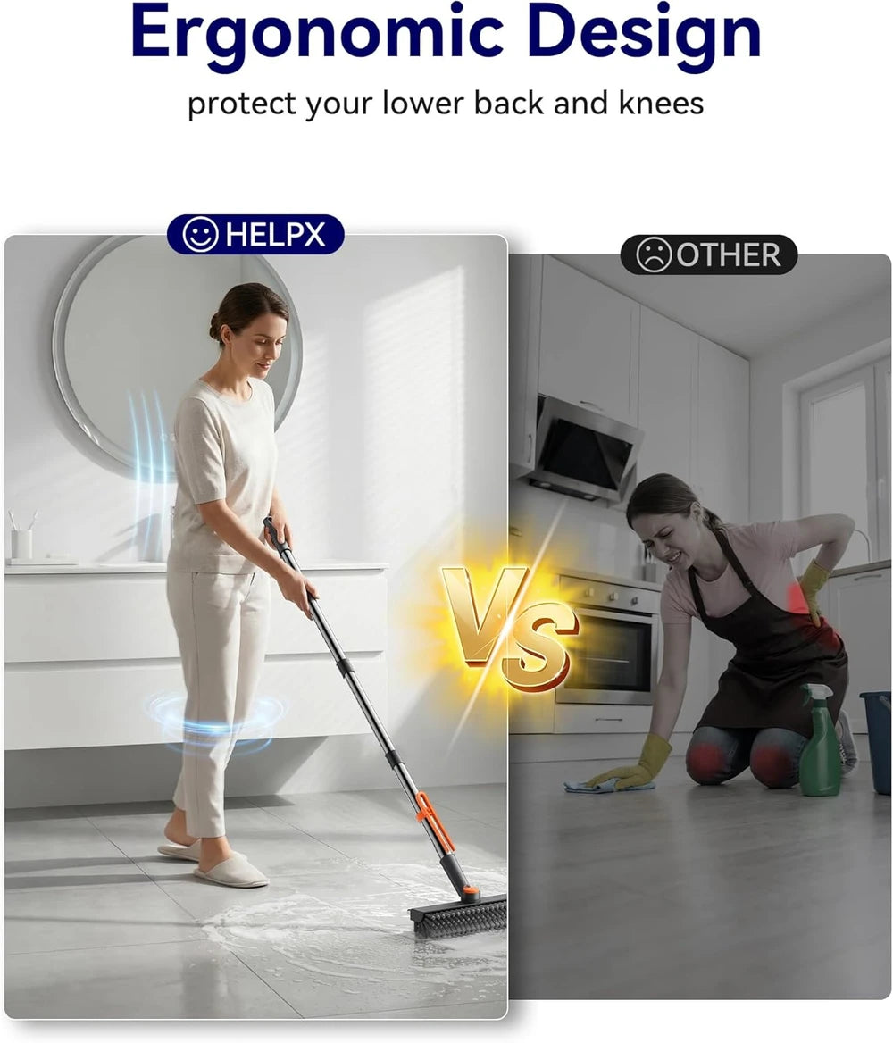 Helpx Adjustable Floor Scrubber