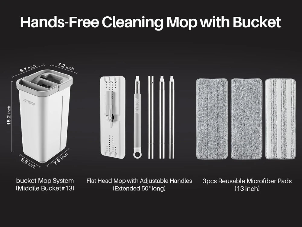 Joymoop Hands-Free Mop and Bucket