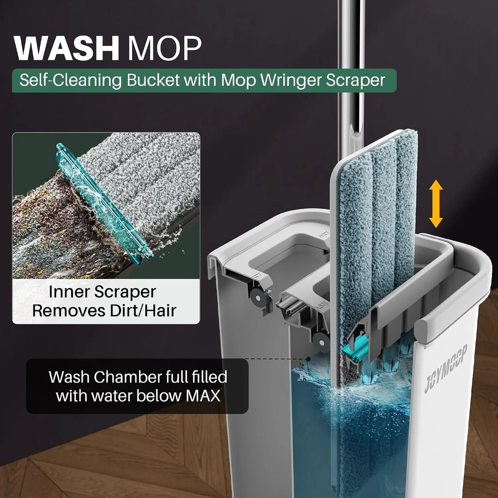 Joymoop Hands-Free Mop and Bucket
